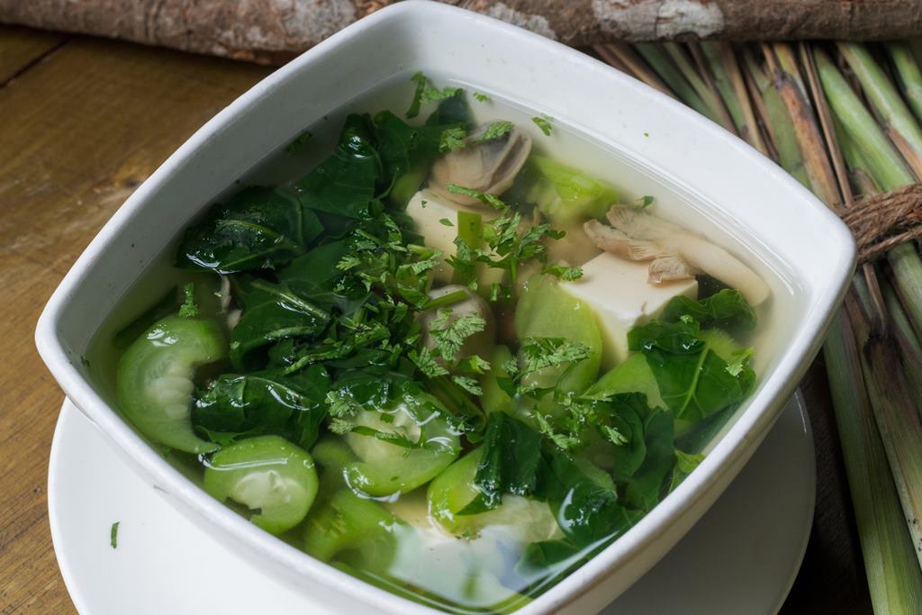 Canh mướp mông tơi