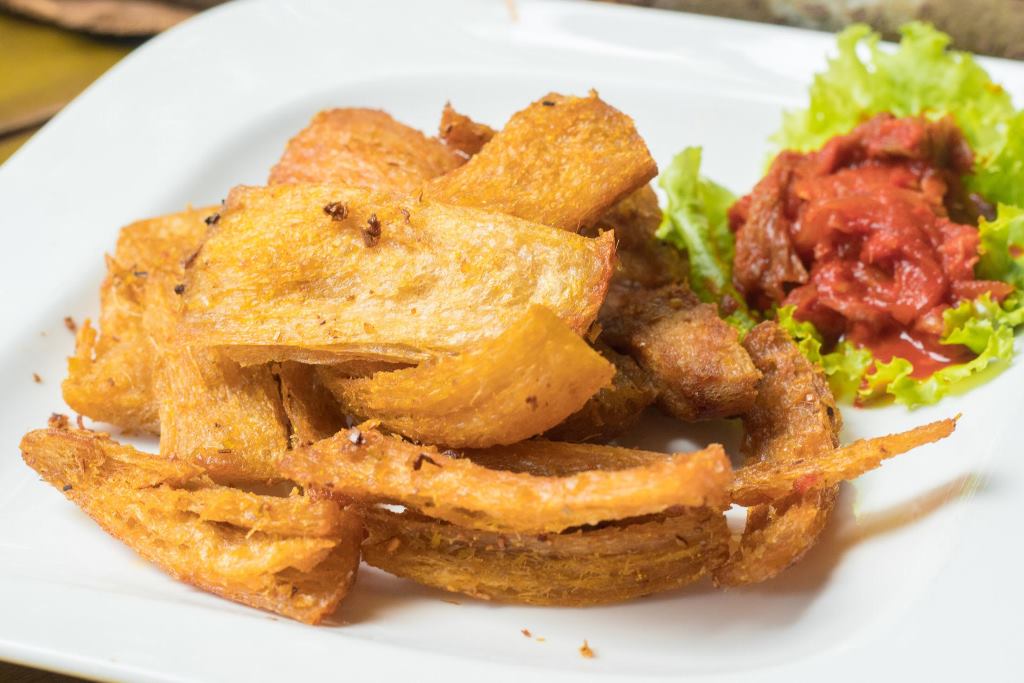Sườn chiên ngũ vị