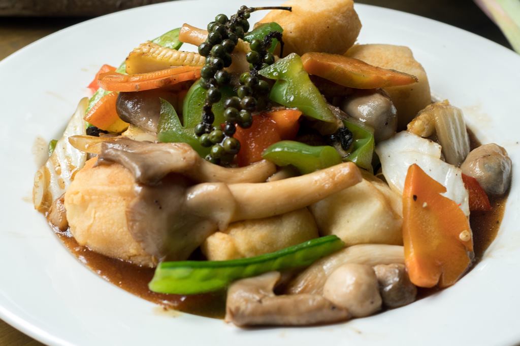Đậu hũ sốt tiêu